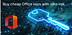 Buy cheap Office keys and software licenses with zero risk