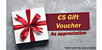 €5 Voucher as a Thank You – Valid Throughout 2025!