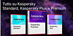 Qual è la differenza tra Kaspersky Standard, Kaspersky Plus e Kaspersky Premium?