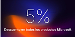 Reducción de precios con efecto inmediato: todos los productos de Microsoft un 5 % más baratos