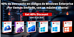 Descuento especial exclusivo del 40% en productos Windows Enterprise en Keys.Express – ¡Consigue el tuyo ahora!