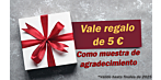 Vale de 5 € como agradecimiento – ¡Válido durante todo 2025!