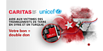 Collecte de fonds pour la Syrie et la Turquie
