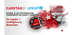 Recaudación de fondos para Siria y Turquía