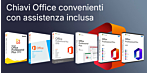 Perché Keys.Express per applicazioni Office, Office e supporto per chiavi software