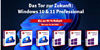 Windows 10 & 11 Professional – April-Angebot mit bis zu 40 % Rabatt!