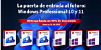Windows 10 y 11 Professional – Oferta de abril: ¡Hasta un 40 % de descuento!