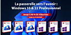 Windows 10 & 11 Professional – Offre d’avril : jusqu’à -40 % !
