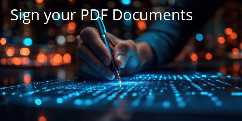 ¡Cómo firmar de manera segura y confiable su documento PDF!