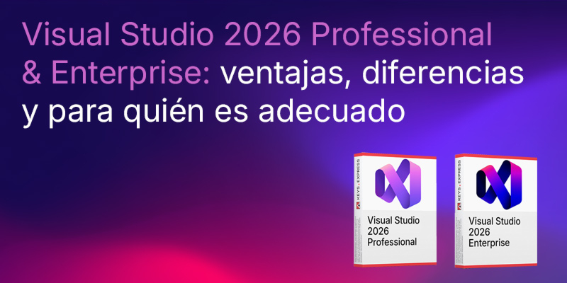 Visual Studio 2026 Professional o Enterprise: ventajas, diferencias e idoneidad