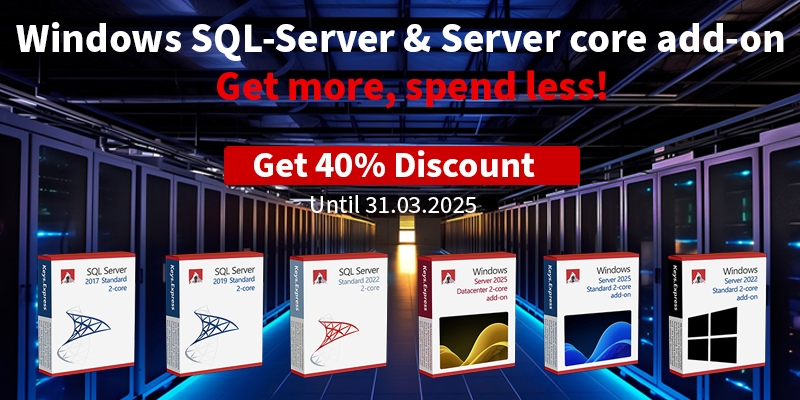 Optimized Data Management with SQL Server – 40% Discount Until March 31, 2025! 