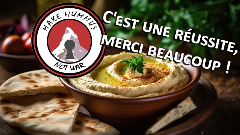 Faites du Houmous, pas la Guerre