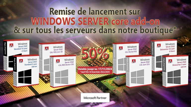 Augmentez la Capacité des Serveurs dès Maintenant et Économisez 50 % – Offre Jusqu'au 17 Novembre