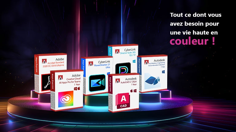 Adobe, Autodesk et Cyberlink
