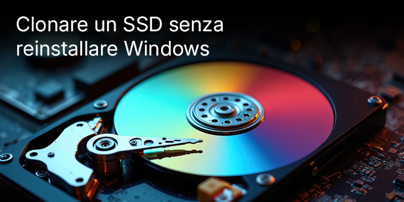 Clonare un SSD senza reinstallare Windows: come passare in tutta sicurezza da un HDD o da un vecchio SSD a un SSD più capiente
