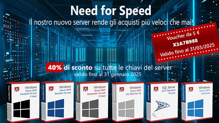 “Need for Speed”: Più veloce, più sicuro, migliore – I nostri server si sono trasferiti!
