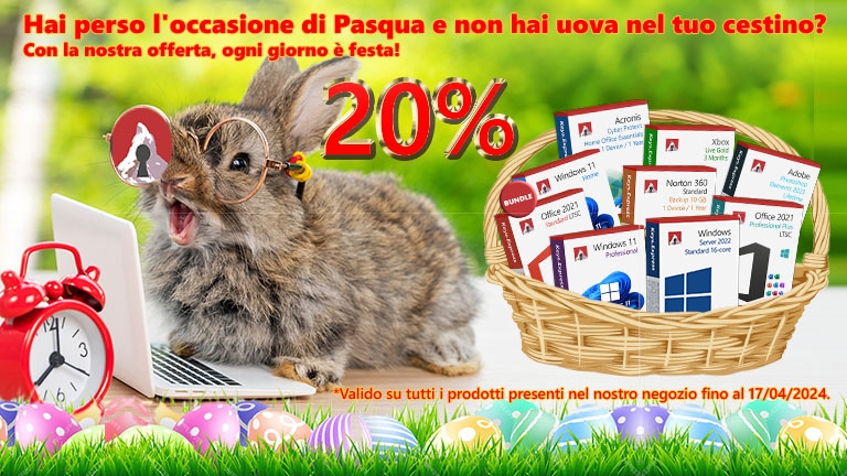 Ti sei perso le offerte di Pasqua?