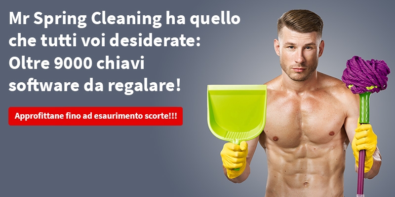 Prima dovevi pagare, ora è gratuito! Oltre 9.000 chiavi software in omaggio!