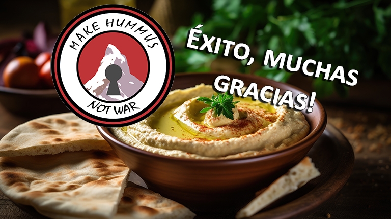 Haz Hummus, No la Guerra