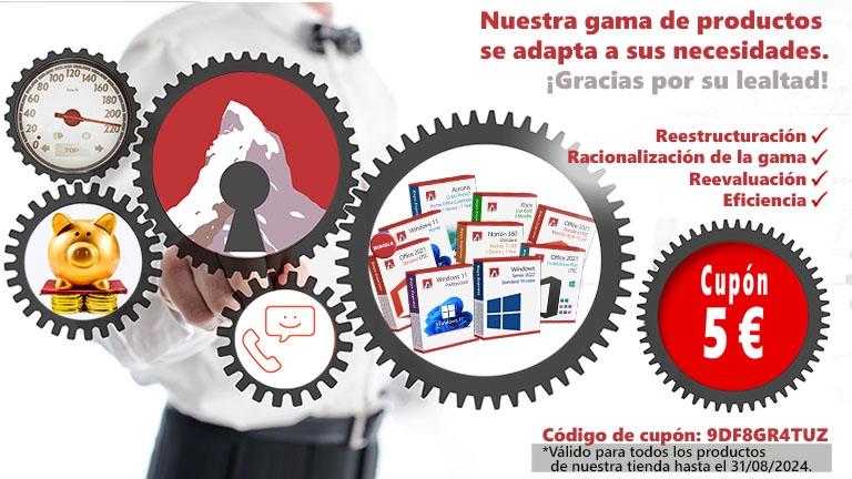 Simplificación en nuestra gama de productos