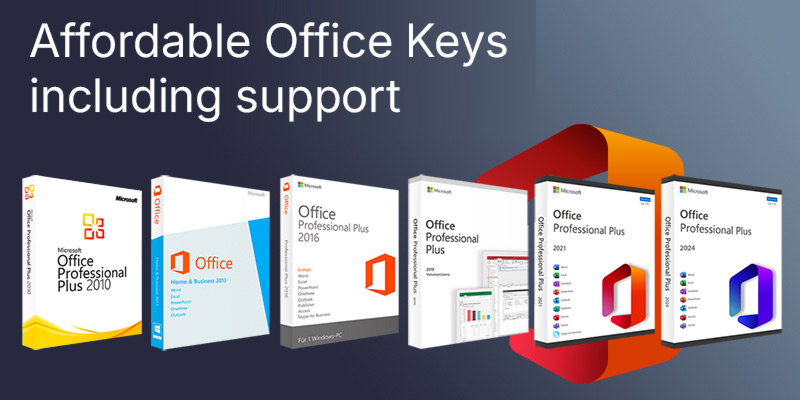Why Keys.Express for Office Applications, Office and support for software keys