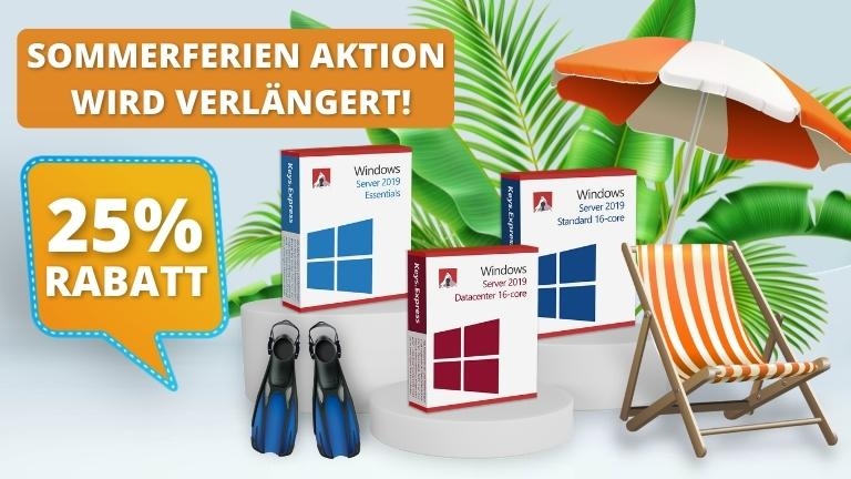 Sommerferien Aktion wird verlängert!