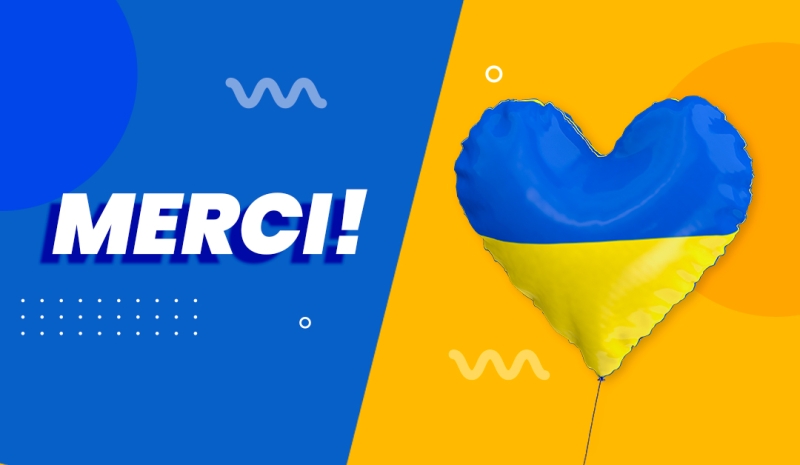 Notre campagne de collecte de fonds pour les personnes dans le besoin en Ukraine a été un succès total !