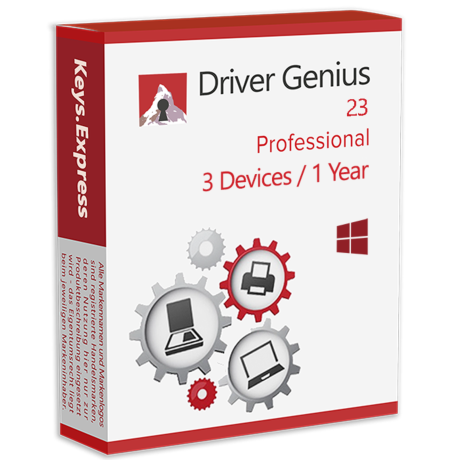 Driver Genius 23 Professional 3D/1Y