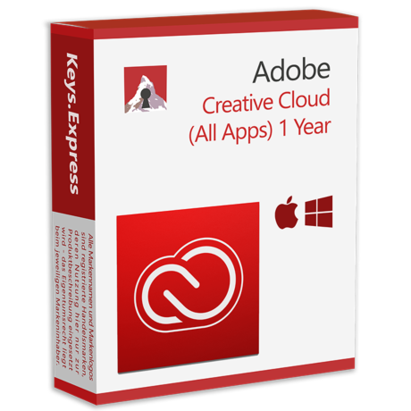 Adobe Creative Cloud (All Apps) 1Y