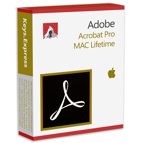 Adobe Acrobat Pro MAC Lifetime