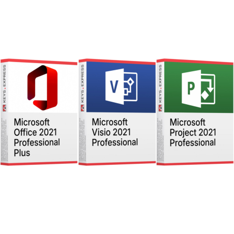 Microsoft Office & Visio & Project 2021 Pro Keys