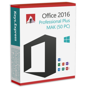 Microsoft Office 2016 Pro Plus Key (50 PC)