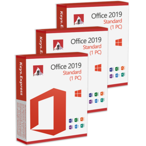 Microsoft Office 2019 Standard (3 Keys)