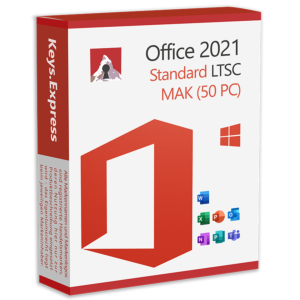 Microsoft Office 2021 Standard Key (50 PC)