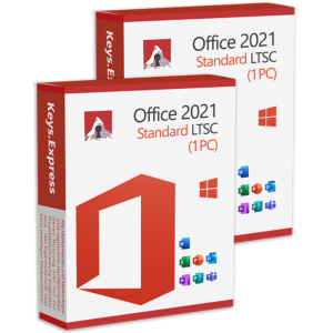 Microsoft Office 2021 Standard (2 Keys)