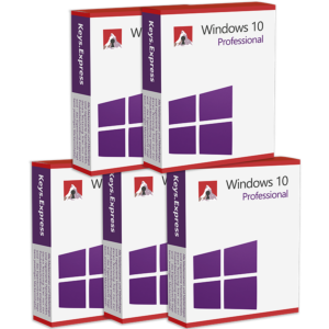 Microsoft Windows 10 Pro (5 Keys)
