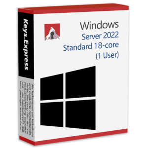 Microsoft Server 2022 Standard 18-core Key (1 User)