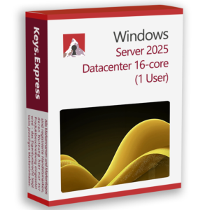 Microsoft Server 2025 Datacenter 16-core Key (1 User)