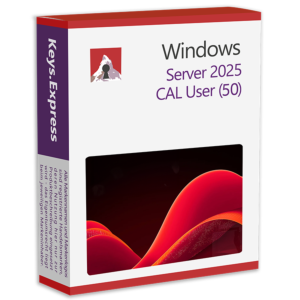 Microsoft Server 2025 CAL User Key (50)