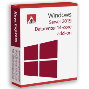 Microsoft Server 2019 Datacenter 14-core add-on Key
