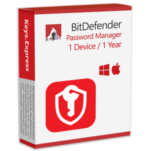 BitDefender Password Manager 1D/1Y
