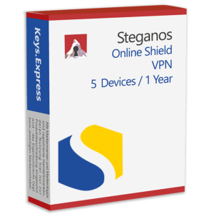 mySteganos Online Shield VPN 5D/1Y