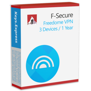 F-Secure Freedome VPN 3D/1Y