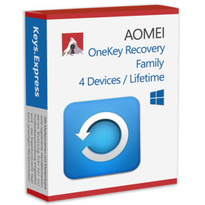 AOMEI Onekey Recovery Family 4D/Lifetime