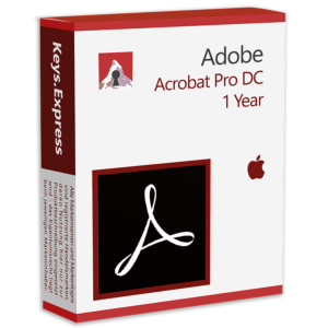 Adobe Acrobat Pro DC MAC 1Y