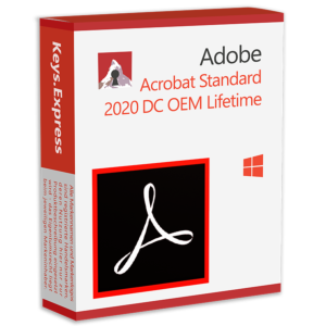 Adobe Acrobat Standard 2020 DC OEM WIN Lifetime