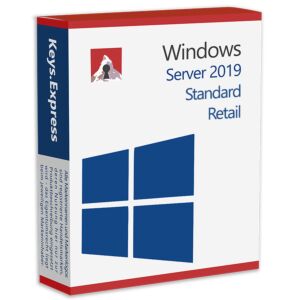Microsoft Server 2019 Standard 10-core Retail Key (2 User)