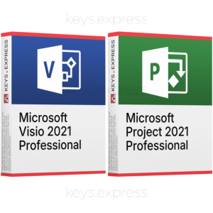 Microsoft Visio & Project 2021 Pro Keys
