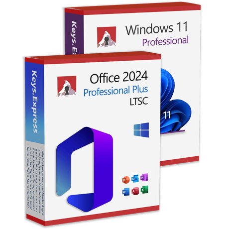 Microsoft Office 2024 Std & Win 11 Pro Keys