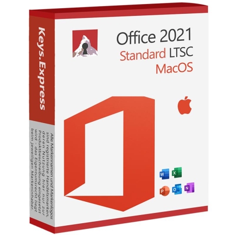Microsoft Office 2021 Standard MacOS Key